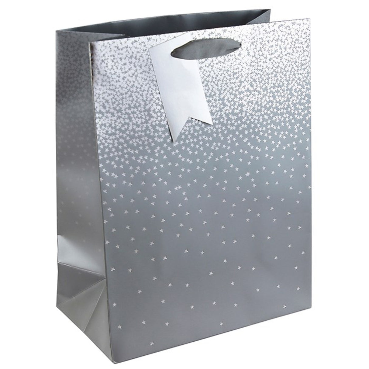 Silver Star Ombre Gift Bag - Various Sizes