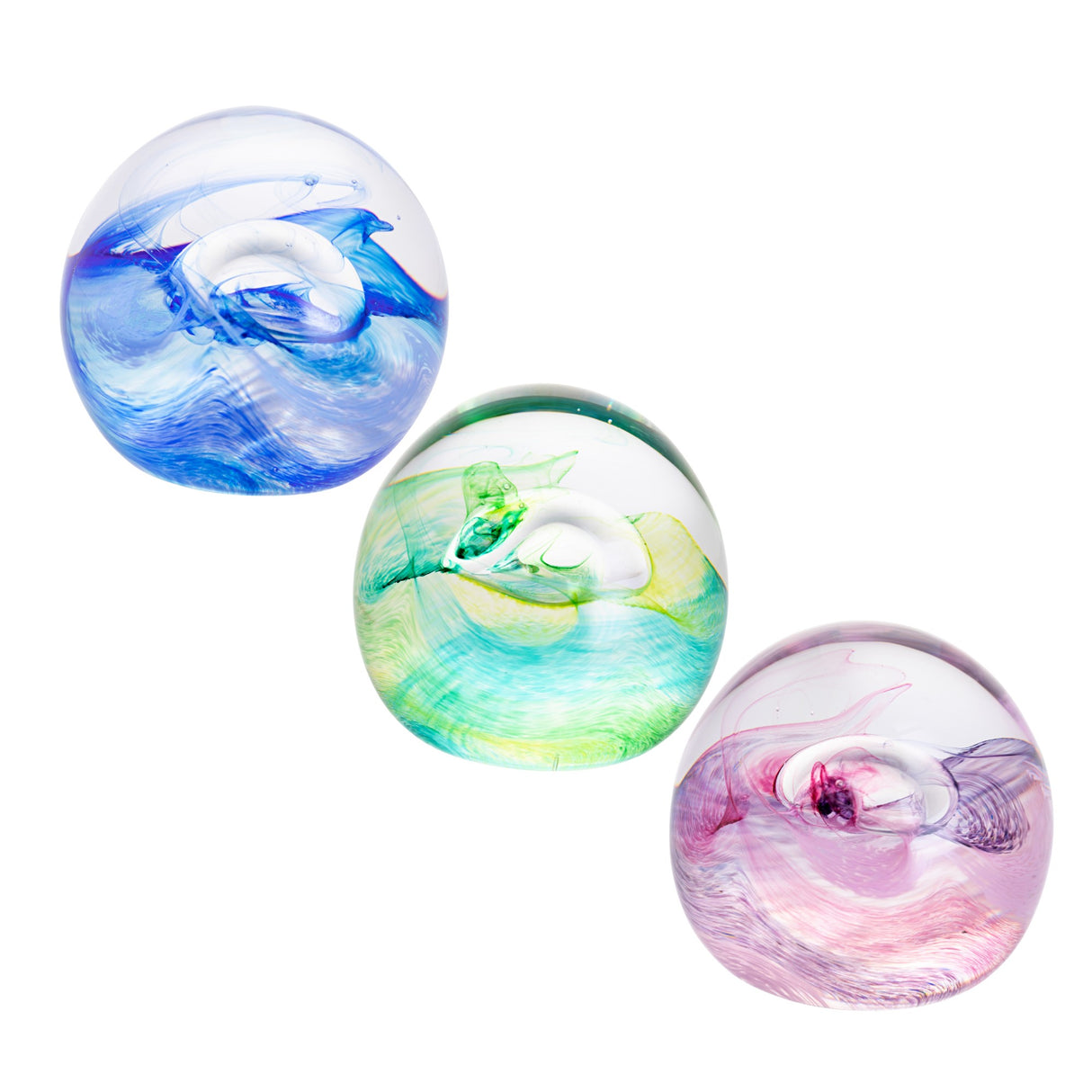 Caithness Glass Mooncrystals Paperweight Collection - Various Colours