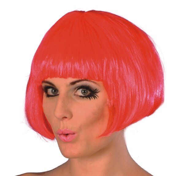 Ladies Womens Cosplay Fancy Dress Short Bob Wig Various Colours
