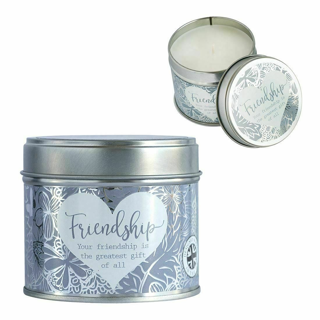 Said with Sentiment Candle in Tin - Friendship