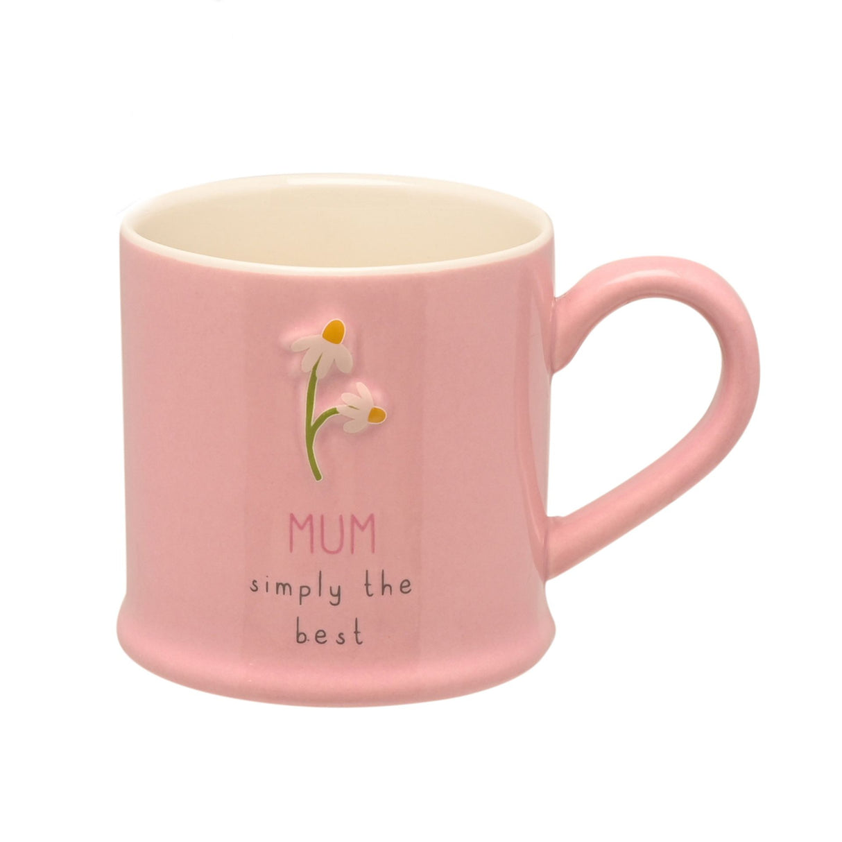 Love Life Embossed Mugs - Mum