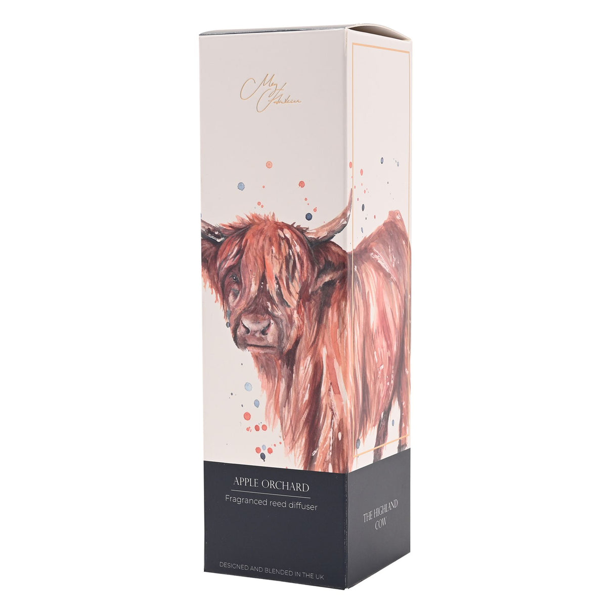 Meg Hawkins Highland Cow Reed Diffuser - Apple Orchard