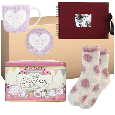 Auntie Cosy Tea Party Gift Set Box