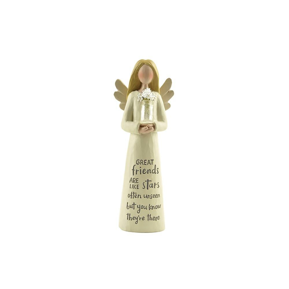 Feather & Grace Angel Figurine - Friends (Like Stars)