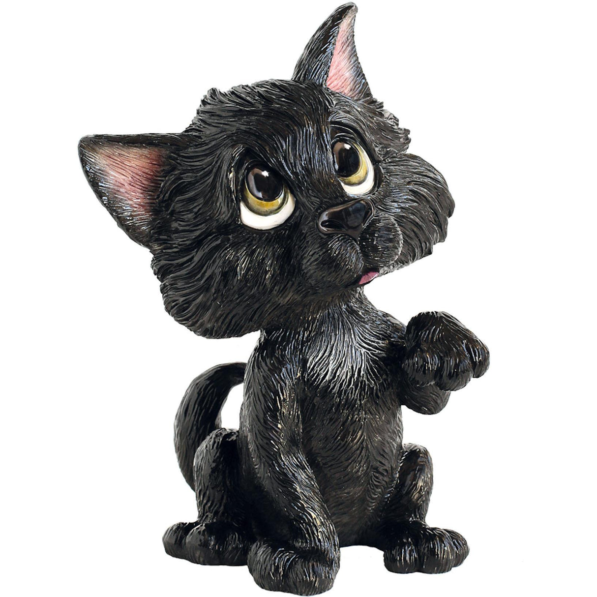 Little Paws Lucky Black Cat Figurine