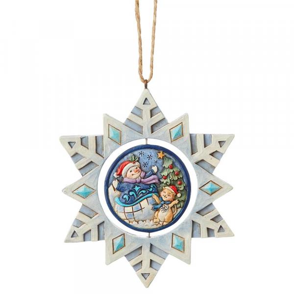 heartwood creek hanging ornament - snowflake