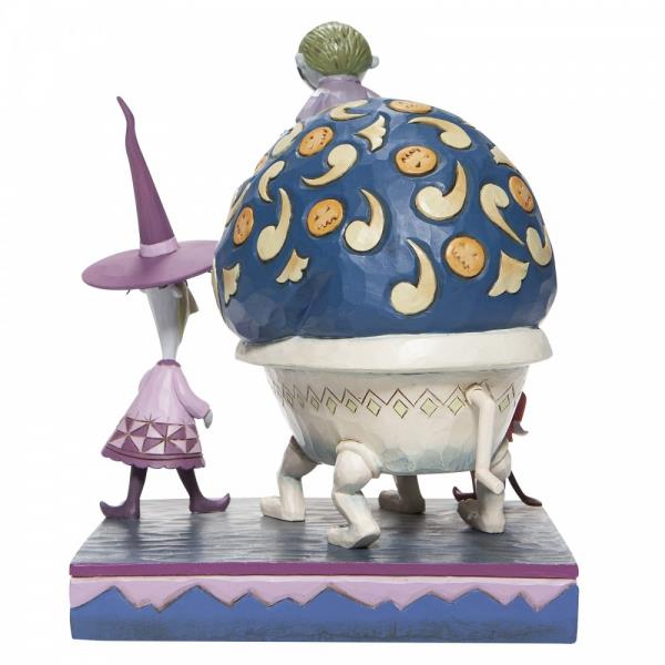 Disney Traditions Bagged & Delivered (Lock, Shock & Barrel with Santa) Figurine