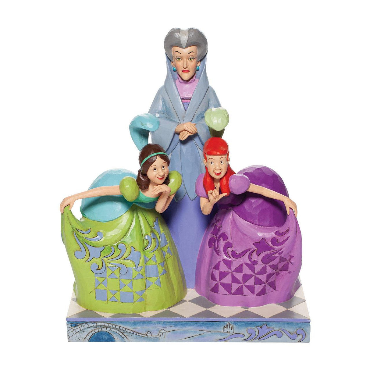 Disney Traditions Evil Step Mum Sisters Figurine
