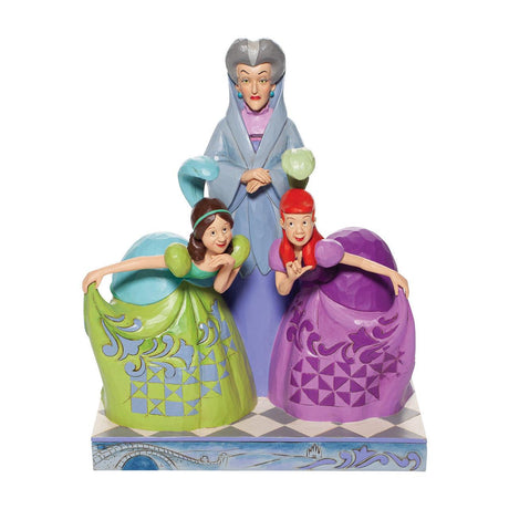 Disney Traditions Evil Step Mum Sisters Figurine