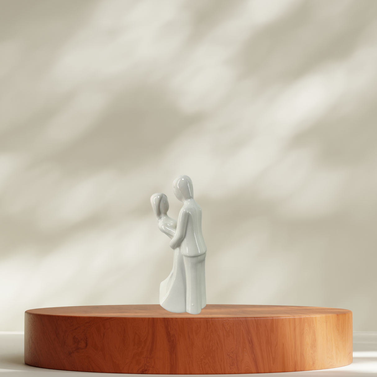 Loving Embrace Porcelain Cake Topper/Figurine