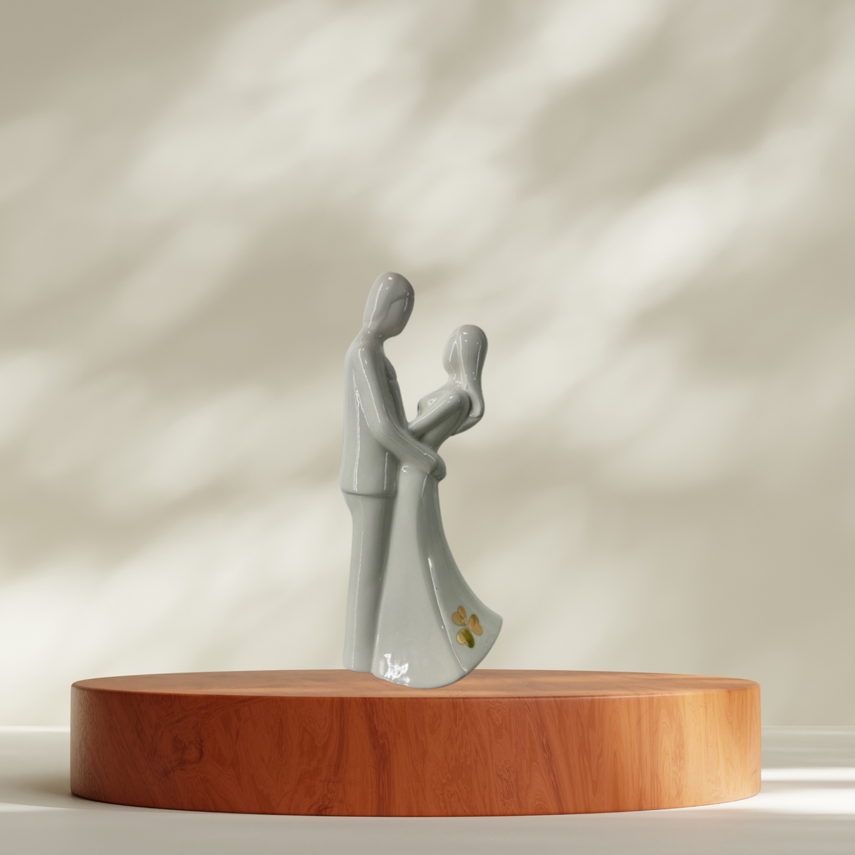 Loving Embrace Porcelain Cake Topper/Figurine