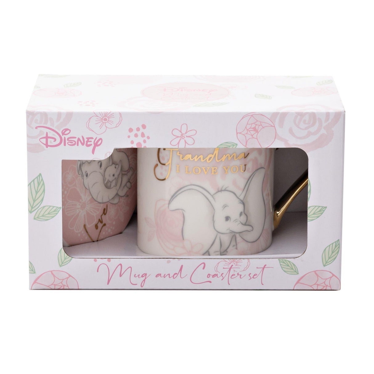 Disney Magical Beginnings Mug & Coaster Set - Grandma (Dumbo)
