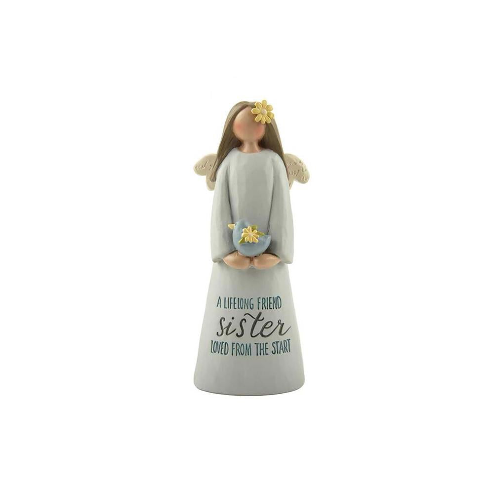 Feather & Grace Angel Figurine - Sister (A Lifelong Friend)