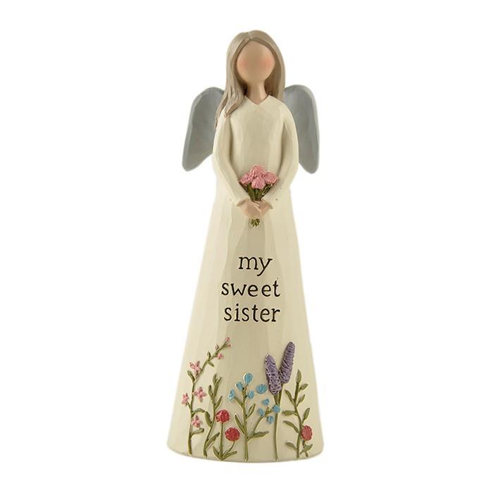 Feather & Grace Angel Figurine - Sister (My Sweet)