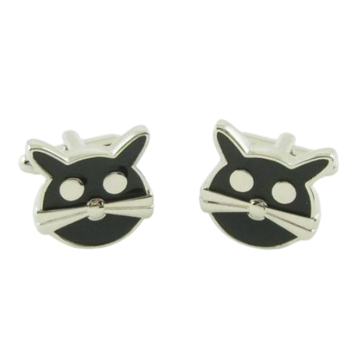 Lucky Black Cat Cufflinks
