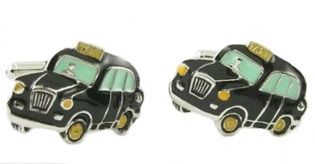 London Black Taxi Cufflinks
