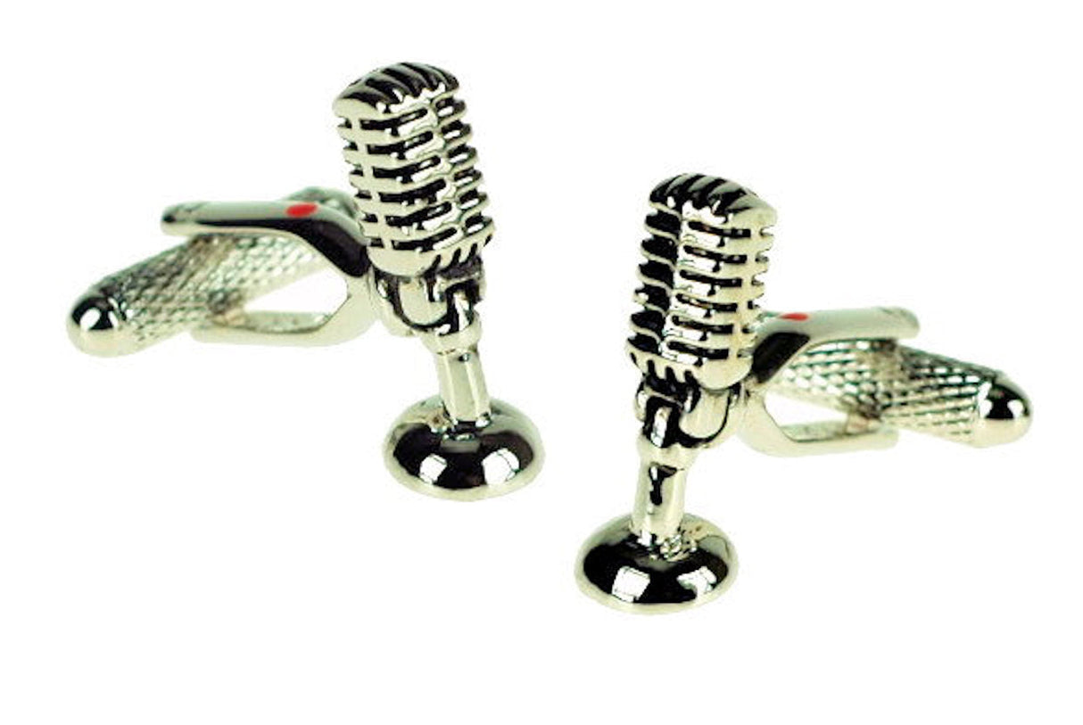 Microphone Cufflinks