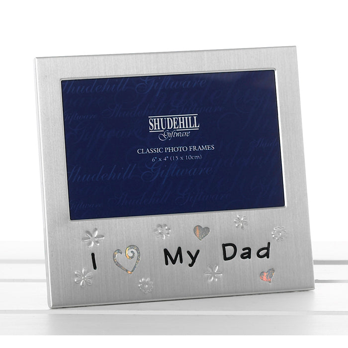 Message Photo Frame 6" x 4" - I Love My Dad