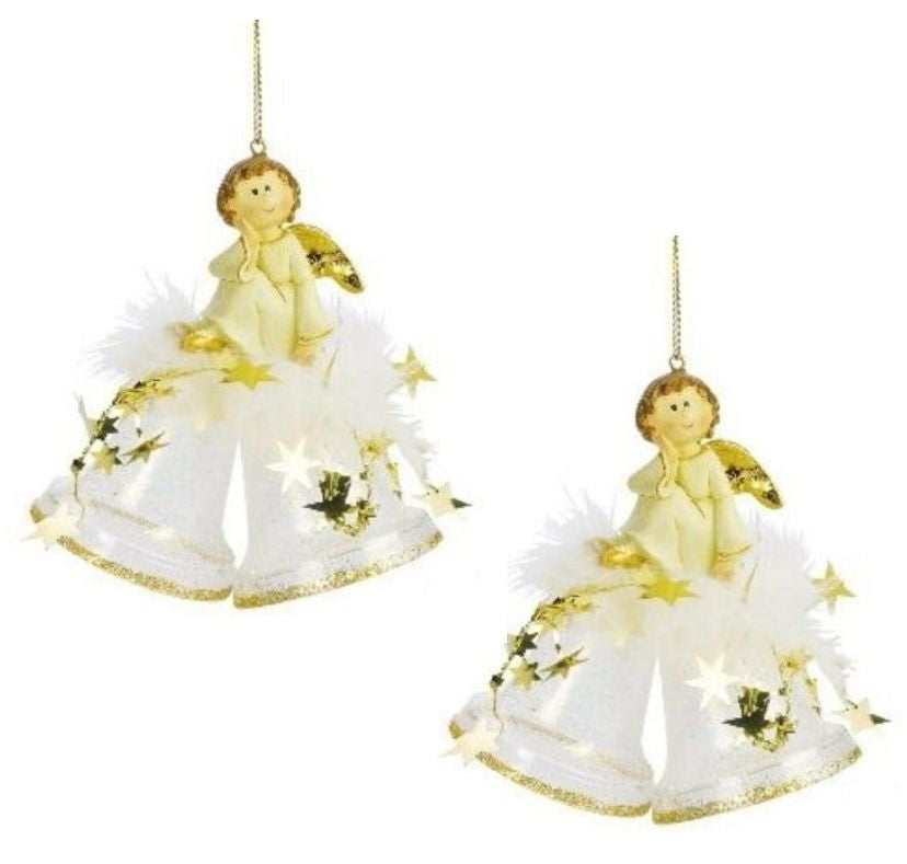 Weiste Christmas Tree Decorations Set of 2 - Angels