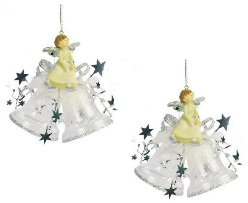 Weiste Christmas Tree Decorations Set of 2 - Angels
