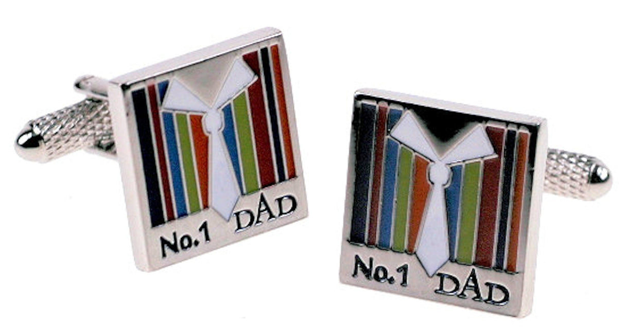 No 1 Dad Novelty Cufflinks