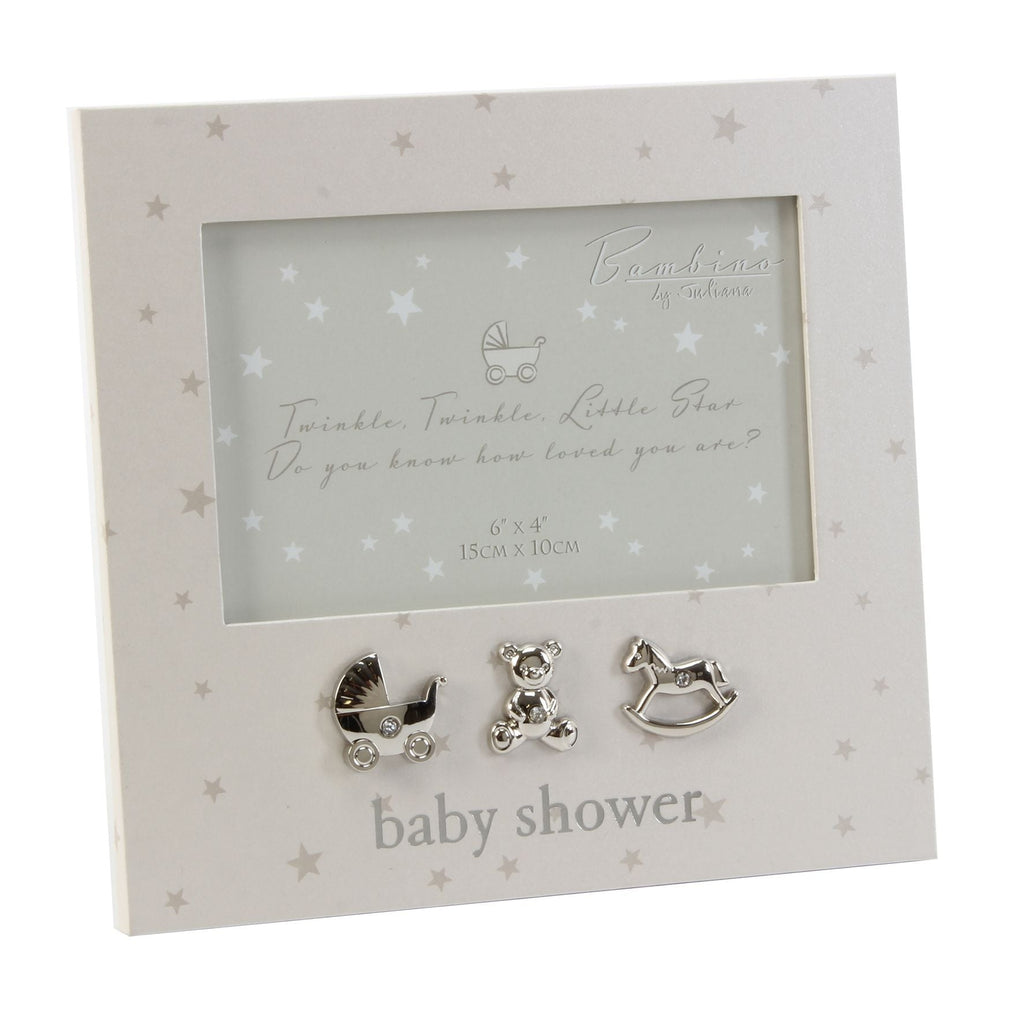 Juliana Bambino Photo Frame 6" x 4" - Baby Shower - Crusader Gifts