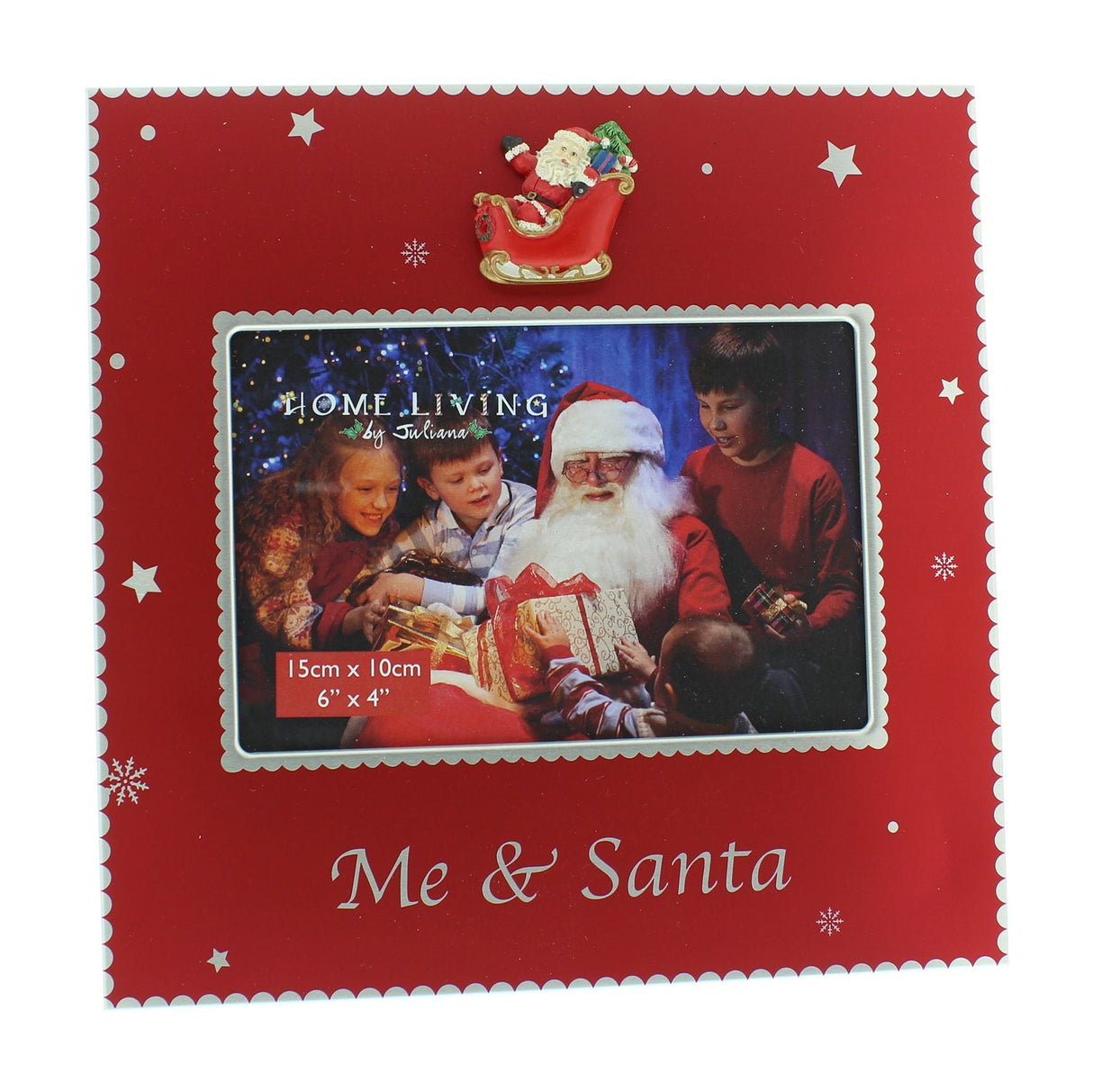 Juliana Home Living Christmas Photo Frame 6x4" - Me & Santa