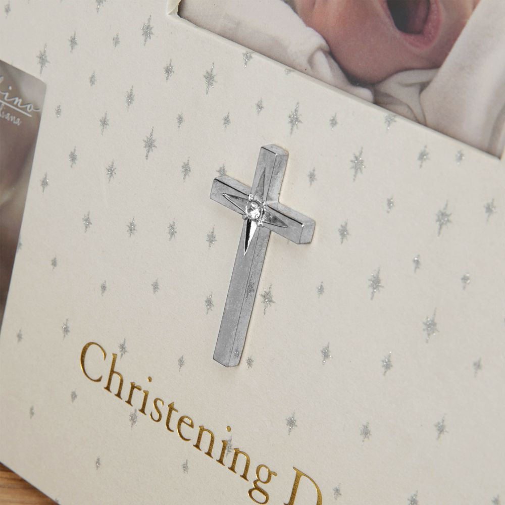 Bambino Collage Photo Frame - Christening Day - Crusader Gifts
