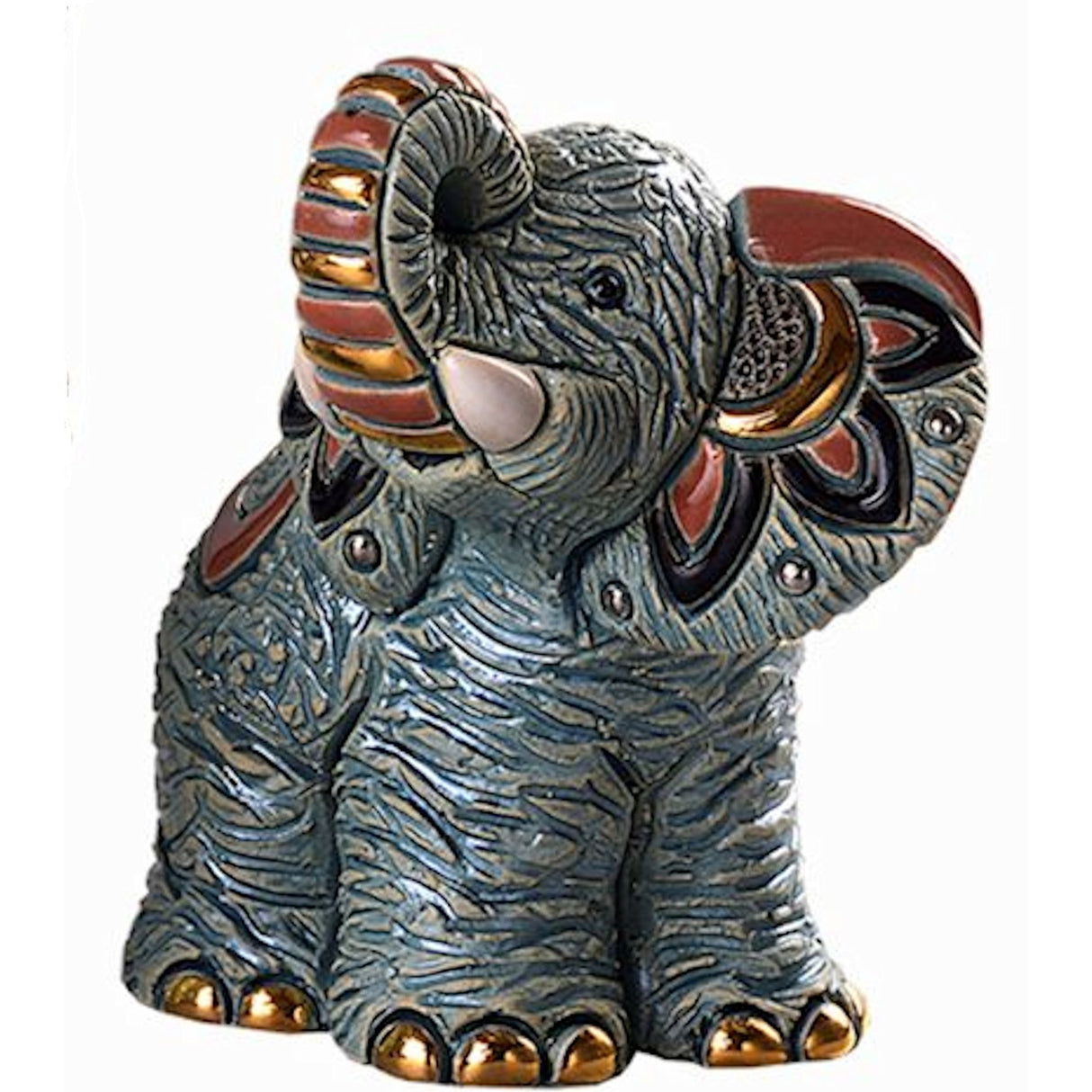 De Rosa Baby Samburu Elephant Figurine