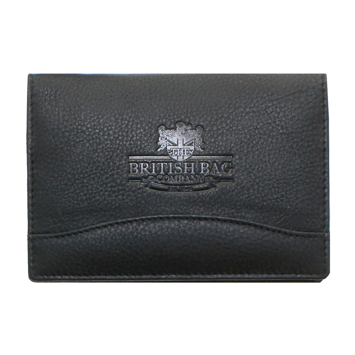 British Bag Company Leather Passport Holder - Black