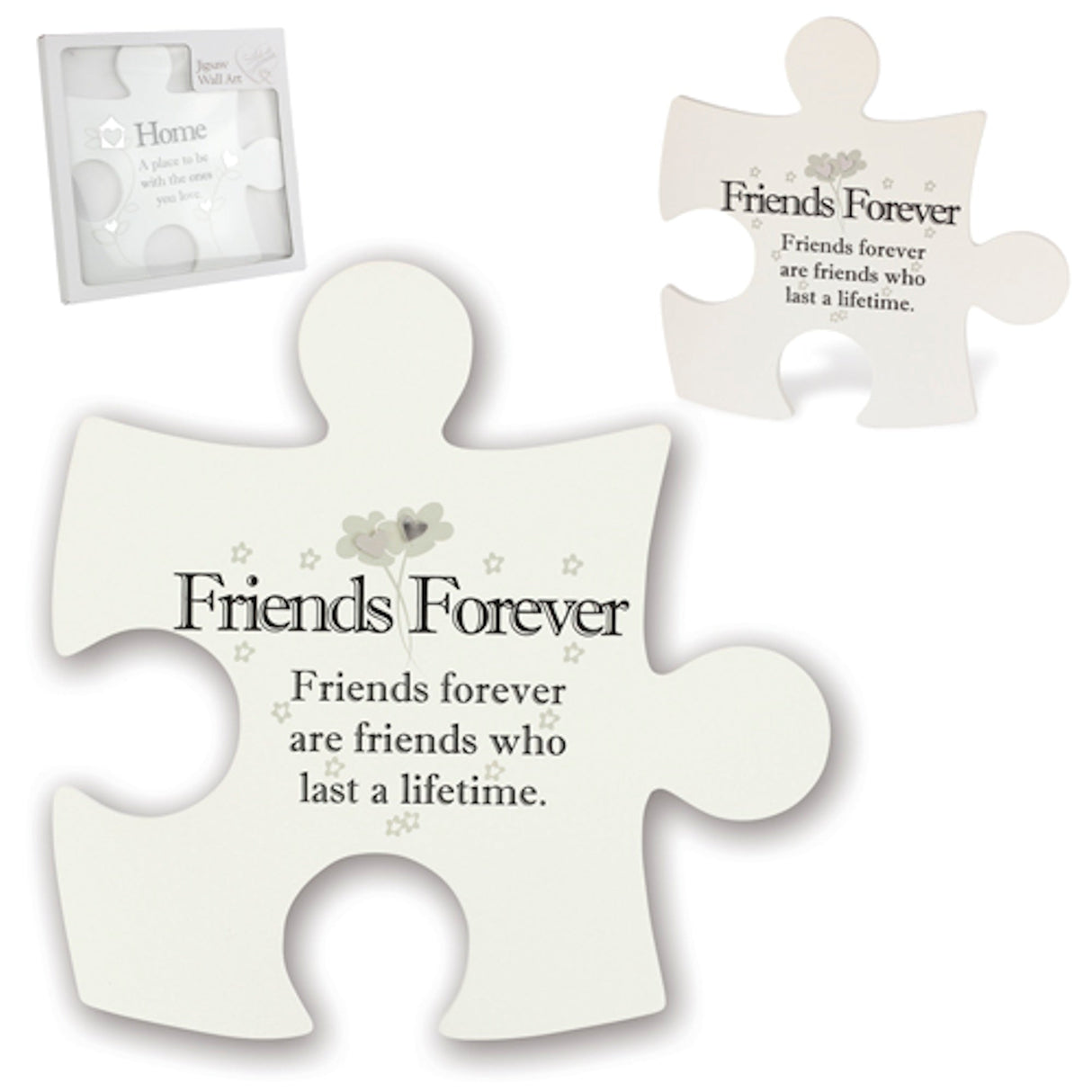 jigsaw wall art, friends forever design