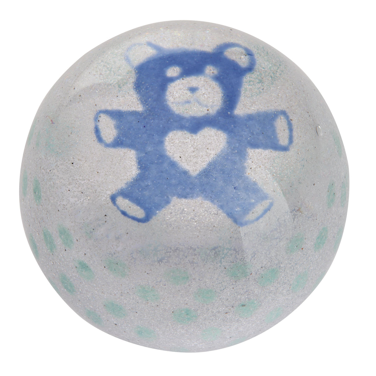 Caithness Glass Paperweight: Precious Moments Blue