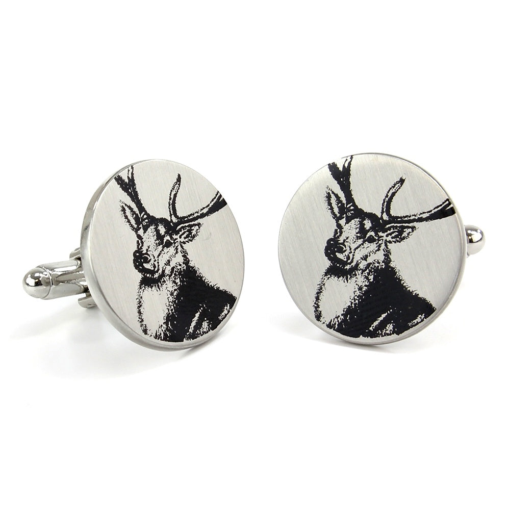 Stag Print Design Cufflinks