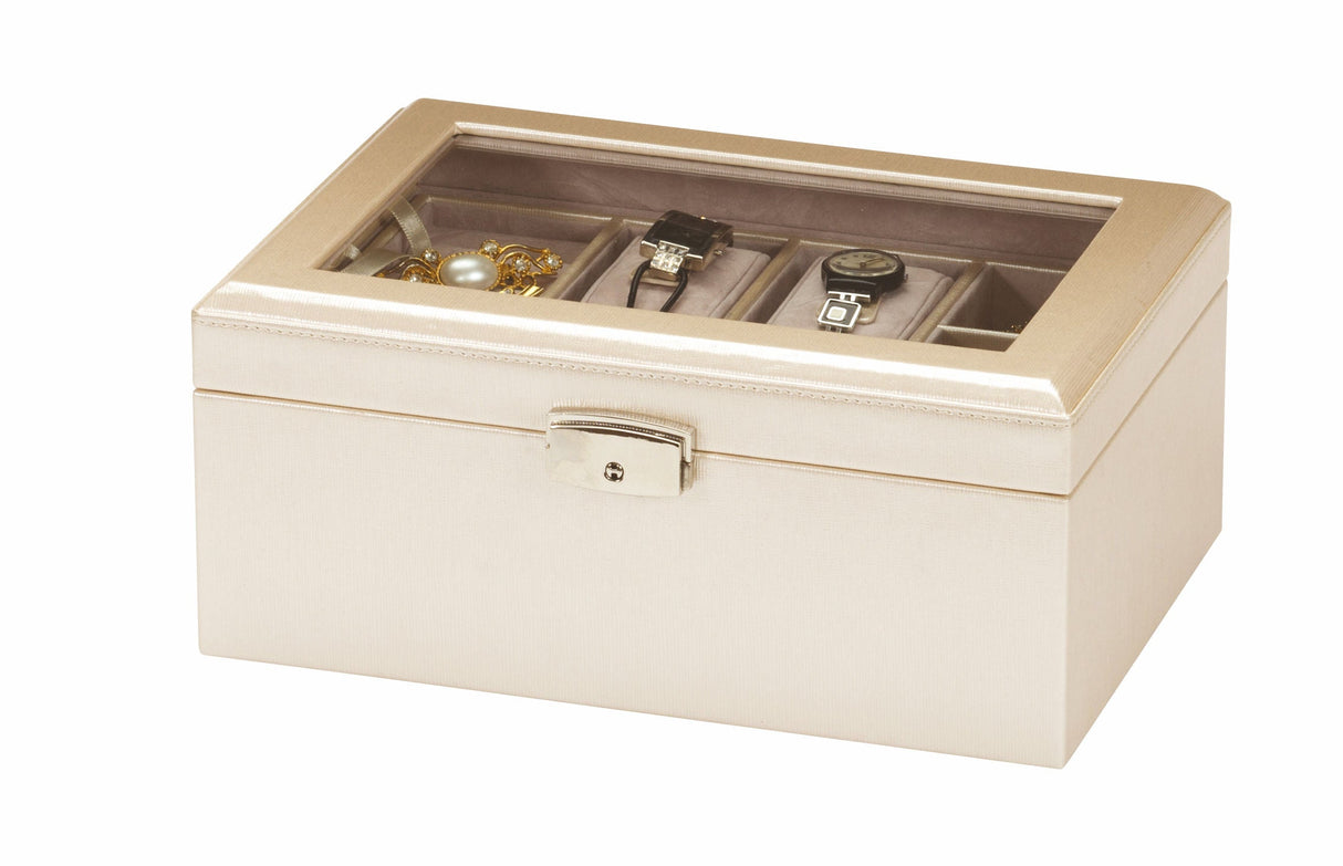 Mele & Co Leatherette Jewellery Box - Lustrous Allure Georgie