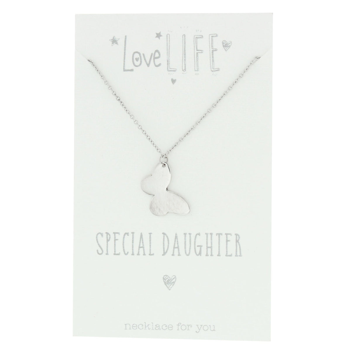 Celebrations Love Life Sentiment Necklace - Special Daughter