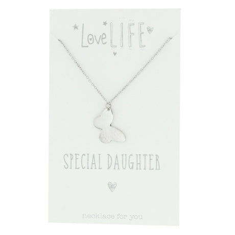 Celebrations Love Life Sentiment Necklace - Special Daughter