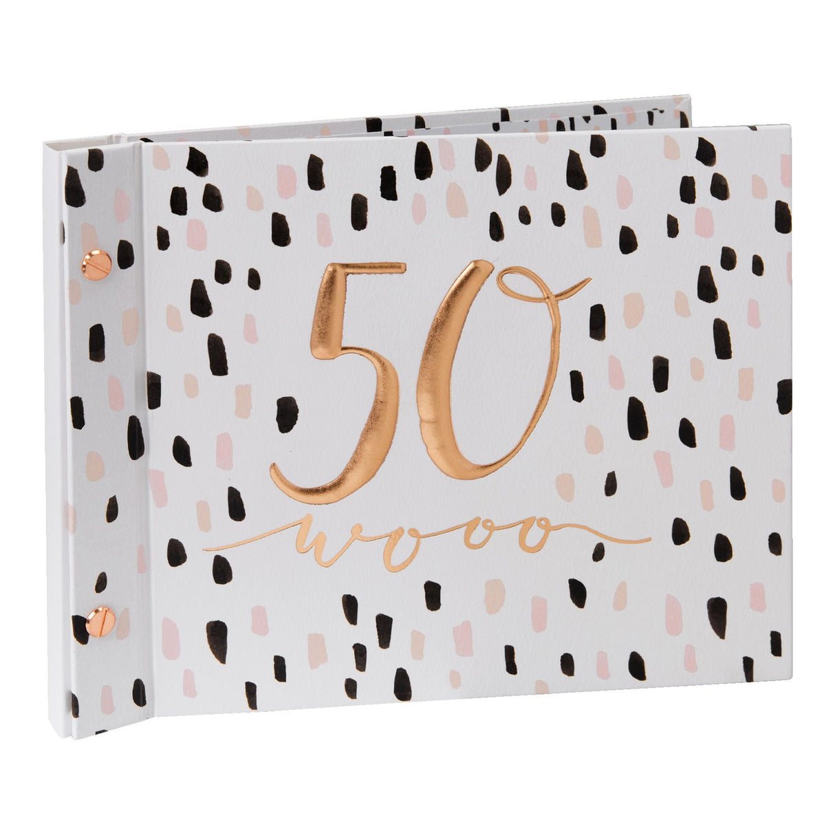 Hotchpotch Luxe Birthday Photo Album & Guest Book - 50 (Female)