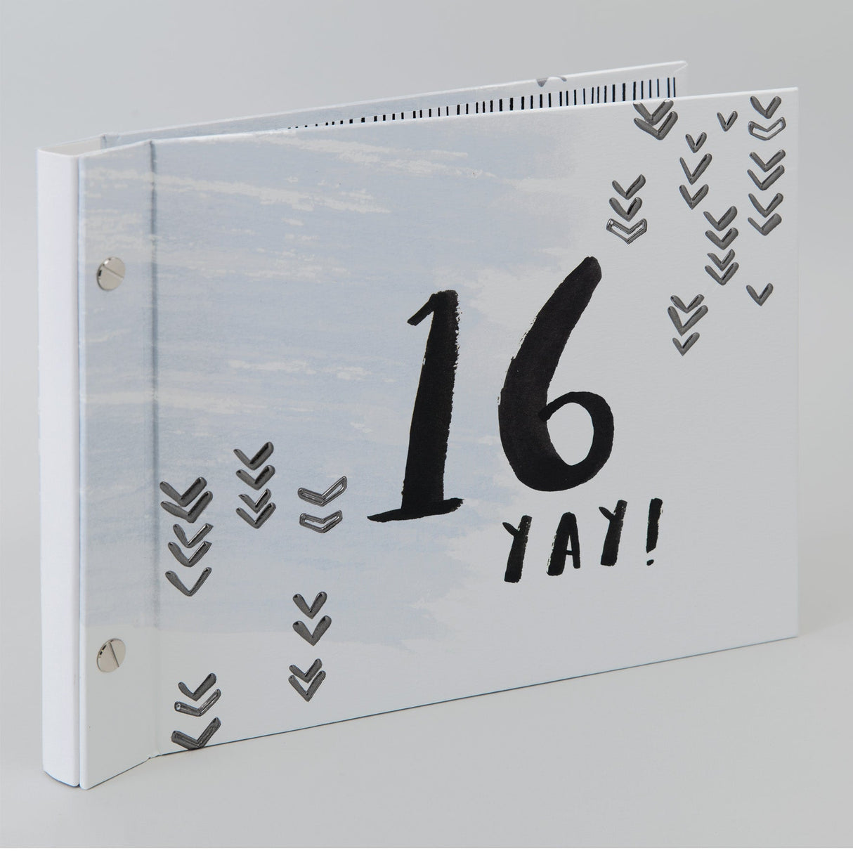 Hotchpotch Luxe Birthday Photo Album & Guest Book - 16 (Male)