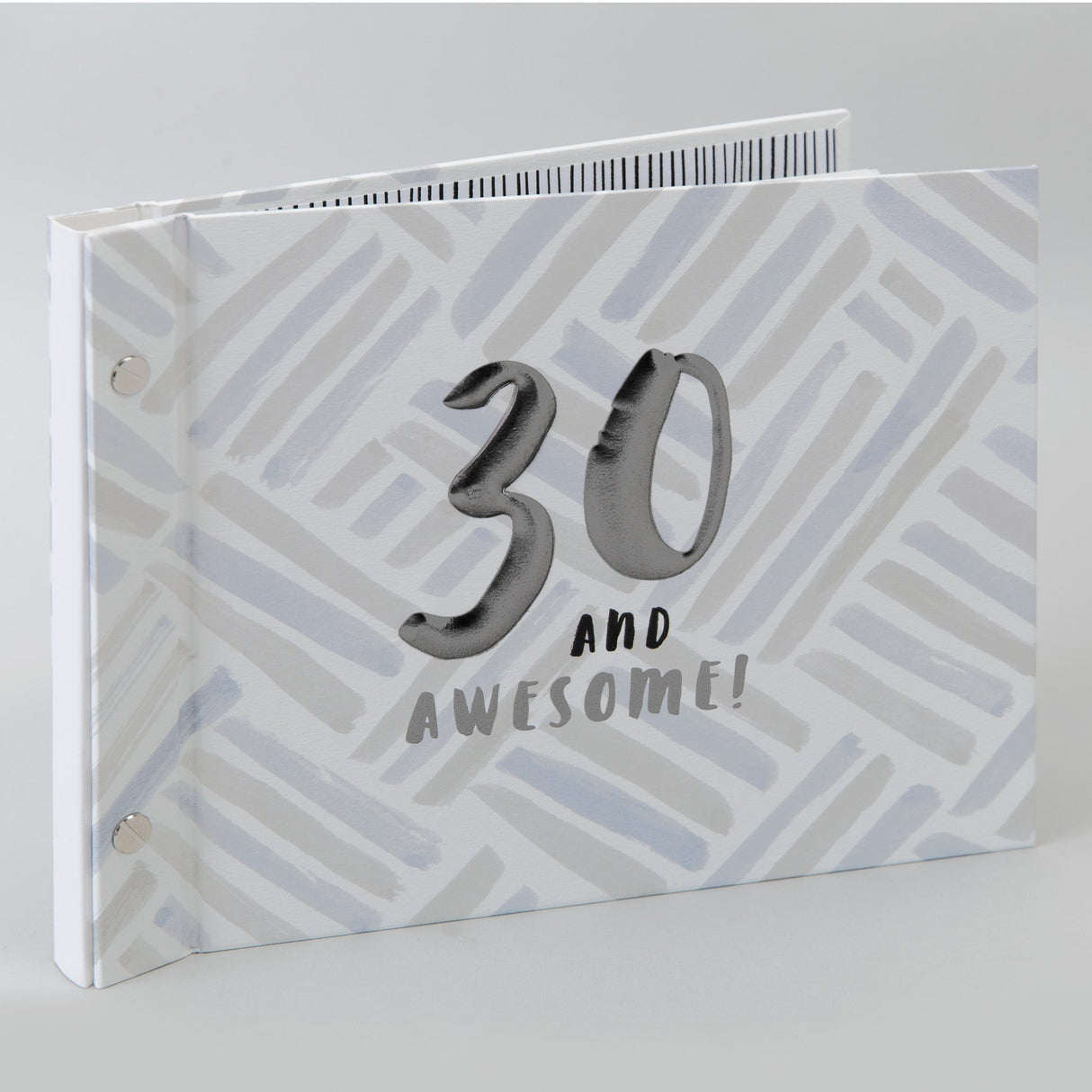 Hotchpotch Luxe Birthday Photo Album & Guest Book - 30 (Male)