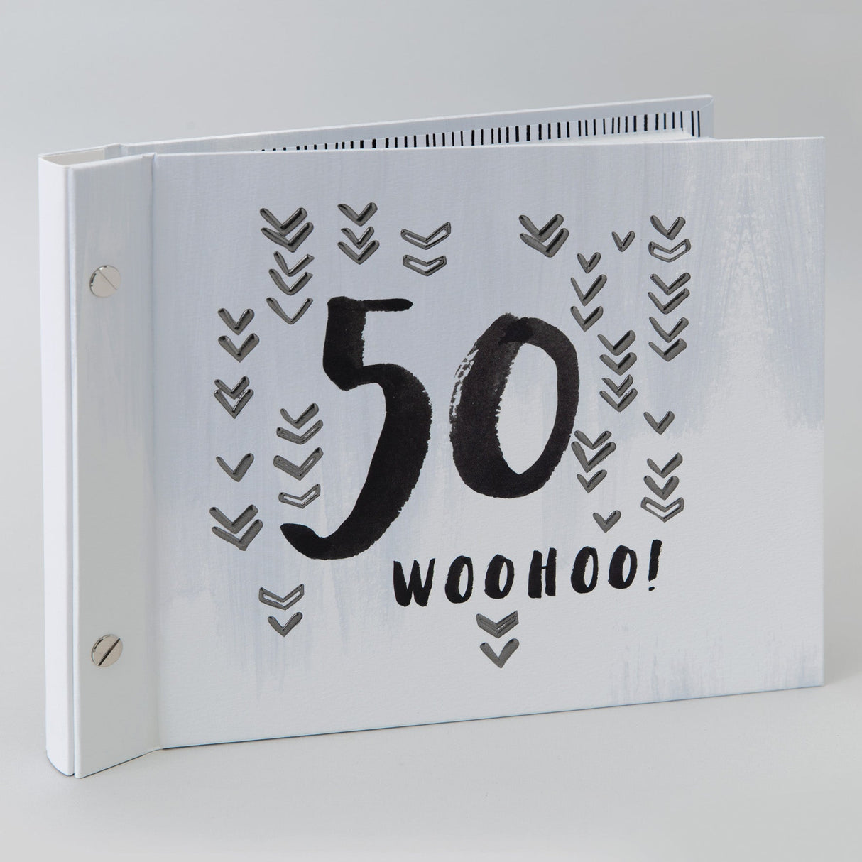 Hotchpotch Luxe Birthday Photo Album & Guest Book - 50 (Male)