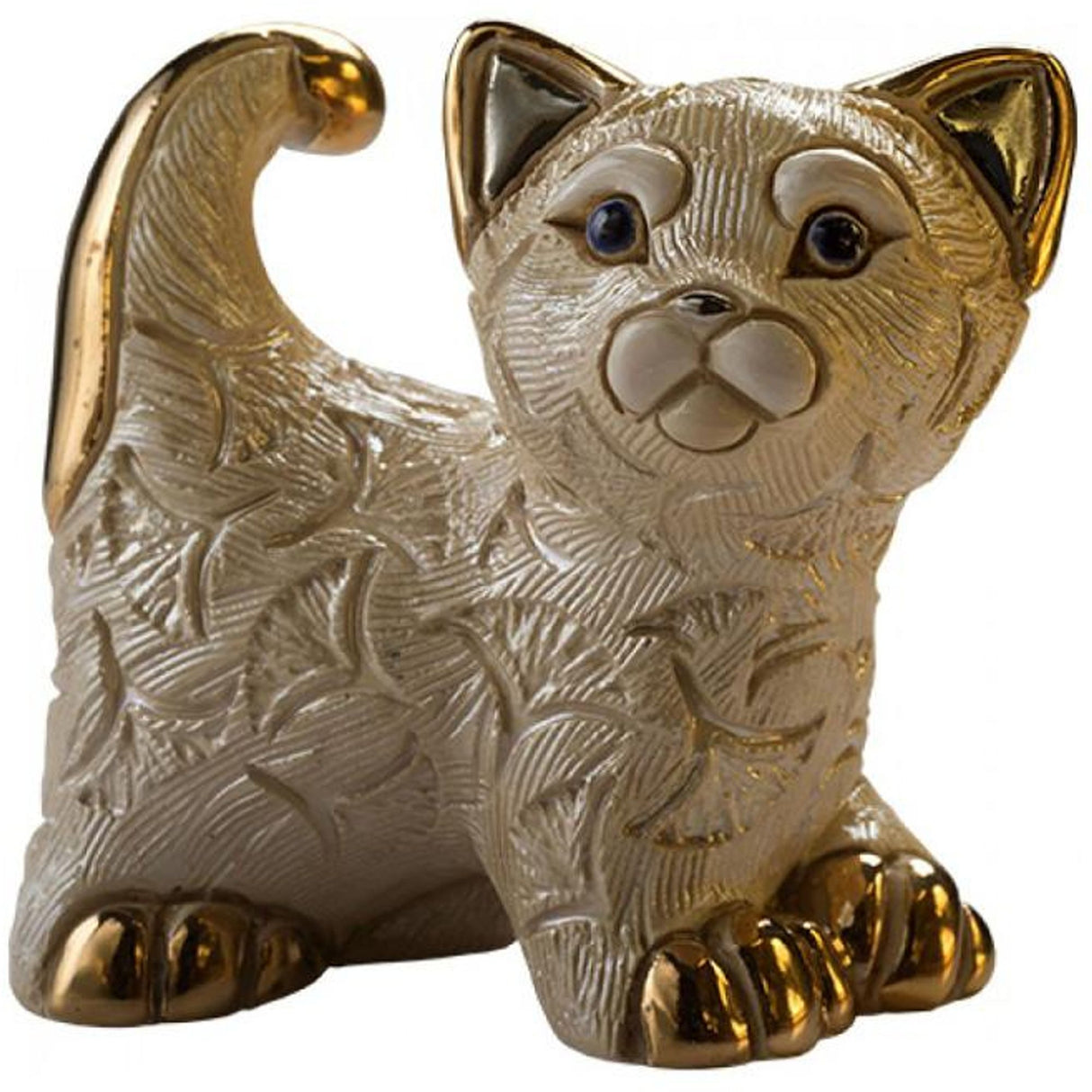 De Rosa Abanico Kitten Figurine