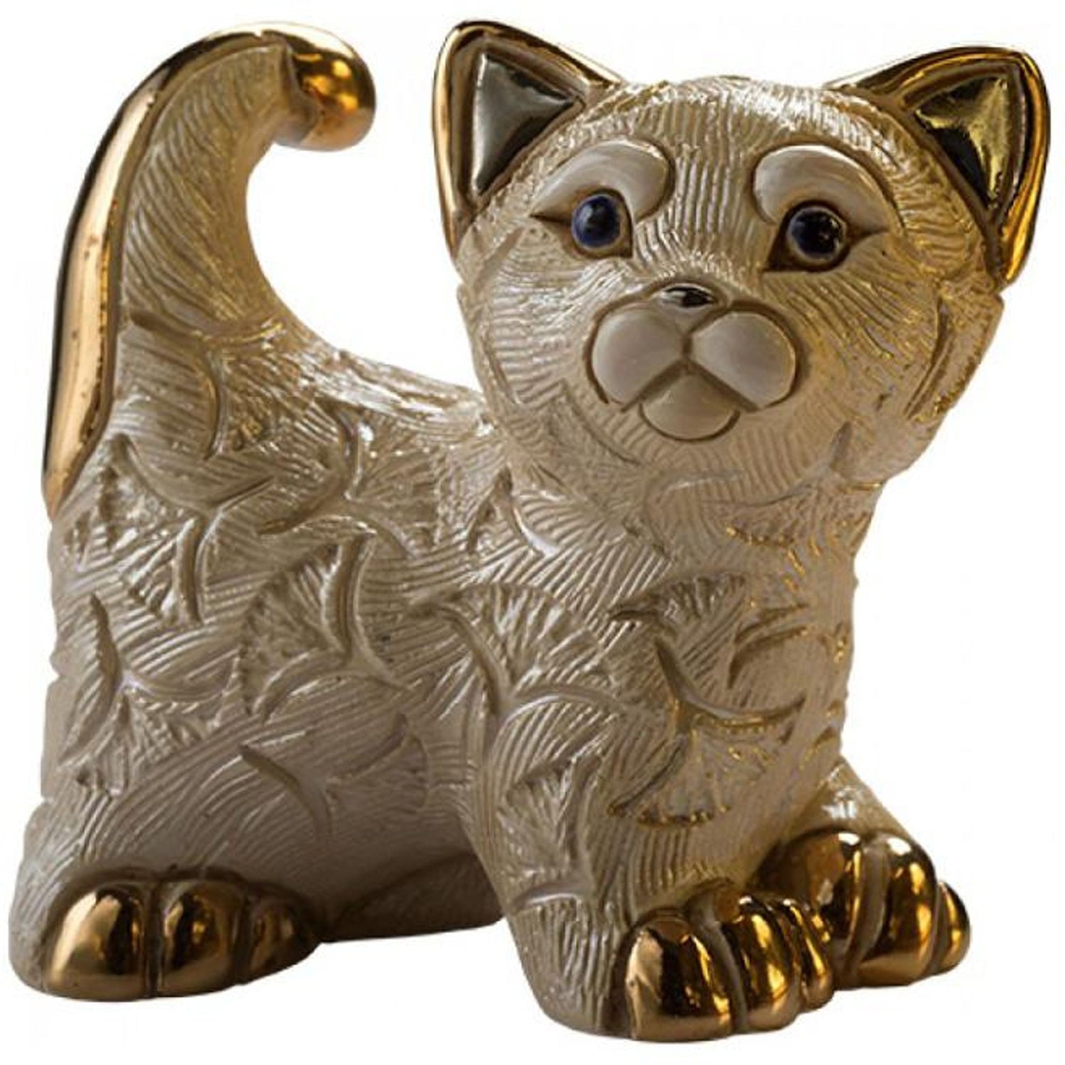 De Rosa Abanico Kitten Figurine