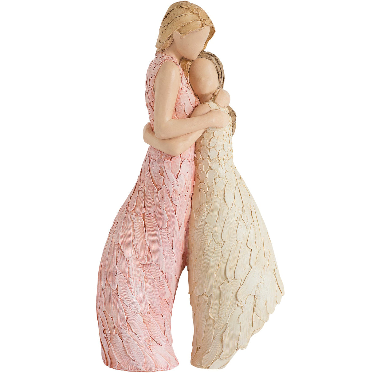 Mother & Daughter in Hug Figurine