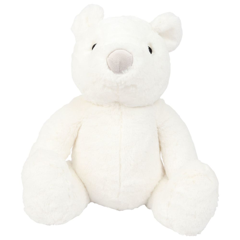 Bambino White Plush Bear Large 31cm - Crusader Gifts