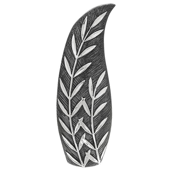 Willow Large Slender Vase - Gunmetal