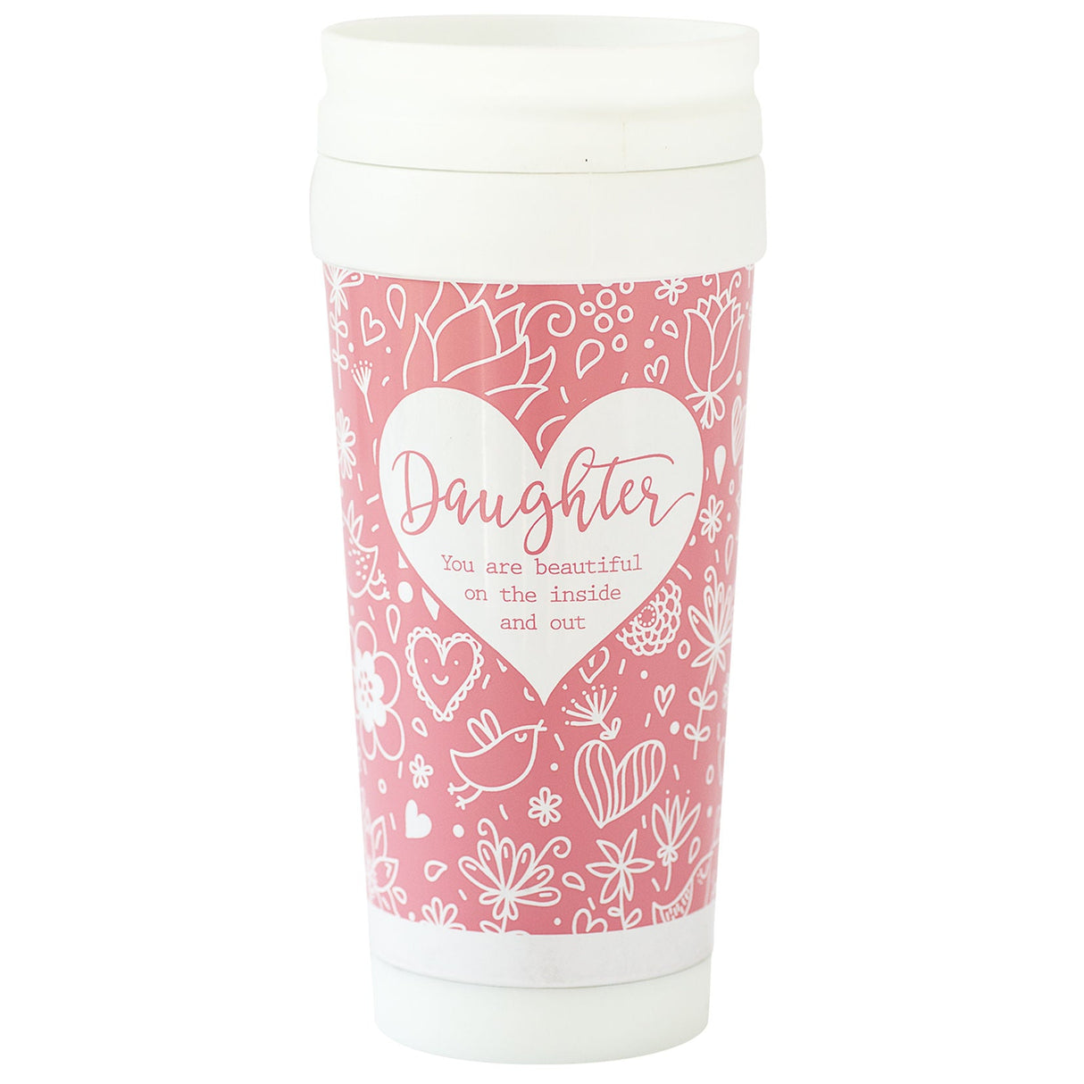 said with sentiment travel mug daughter design
