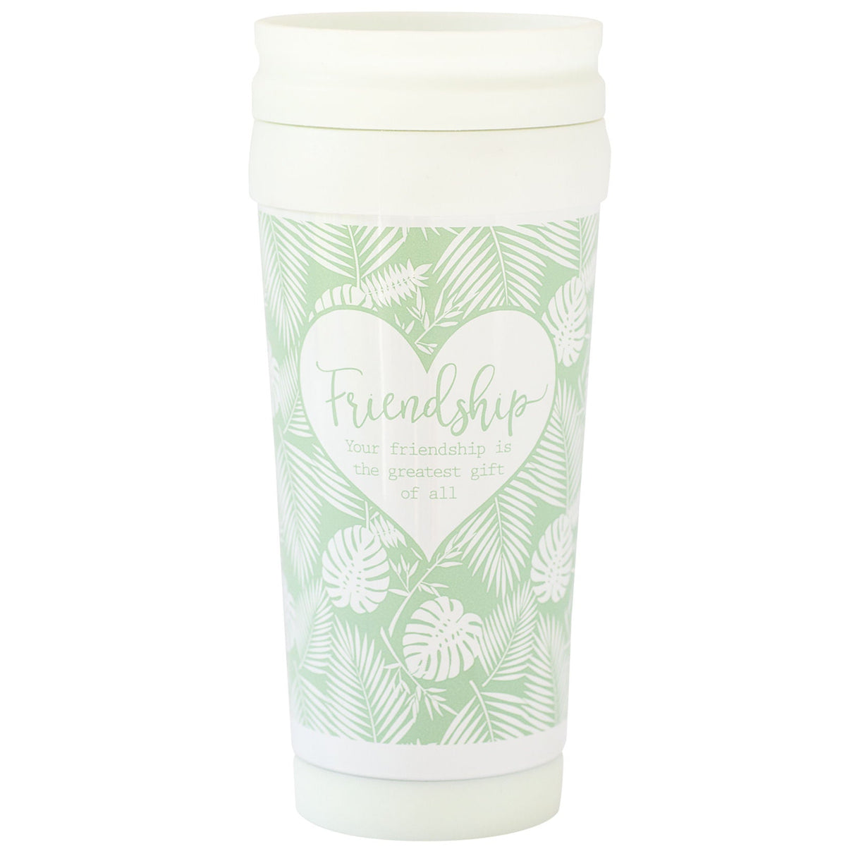 said with sentiment travel mug friendship design