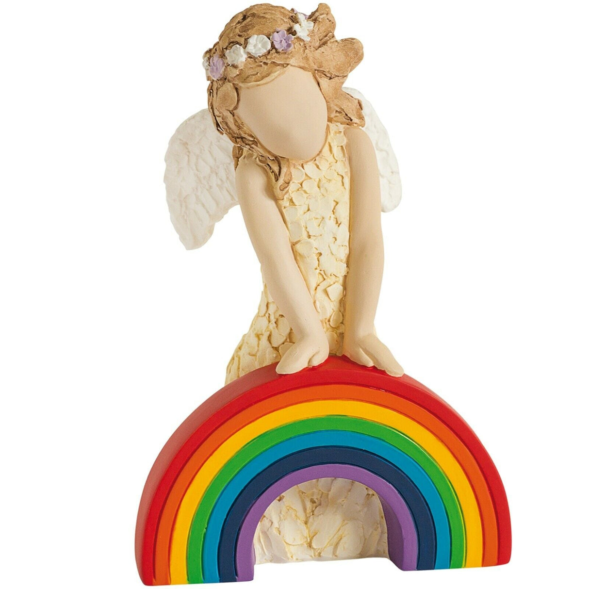 Love & Hope Angel & Rainbow Figurine