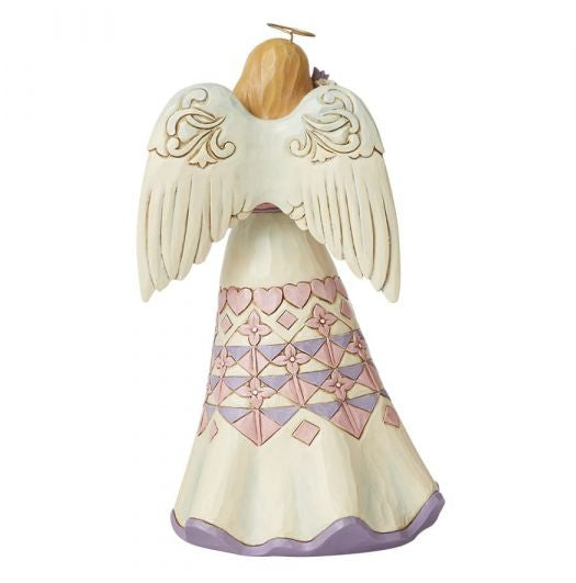 Heartwood Creek Angel A Bouquet of Love for Mum Angel with Flowers Figurine