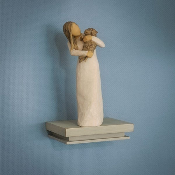 Willow Tree Co-Ordinating Hand Painted Display Shelf